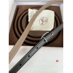 2025年早春新品入荷エルメス  女性  本革 ベルト ZJ工場