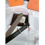 2025年早春新品入荷エルメス  女性  本革 ベルト ZJ工場