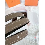 2025年早春新品入荷エルメス  女性  本革 ベルト ZJ工場