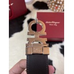 2025年早春新品入荷フェラガモ 本革 ベルト ZJ工場