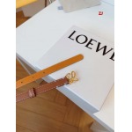 2025年早春新品入荷LOEWE 女性 本革 ベルト ZJ工場