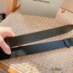 2025年早春新品入荷バレンシアガ 本革 ベルト ZJ工場