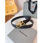 2025年早春新品入荷バレンシアガ 本革 ベルト ZJ工場