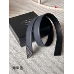 2025年早春新品入荷PRADA本革 ベルト ZJ工場