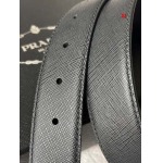 2025年早春新品入荷PRADA本革 ベルト ZJ工場