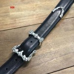 2025年原版復刻高級925銀新品入荷クロムハーツ牛革 本革 ベルト