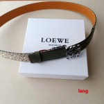 2025年早春新品入荷 LOEWE 本革 ベルト LANG工場