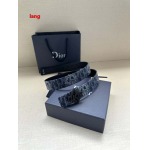 2025年早春新品入荷 ディオール 本革 ベルト LANG工場