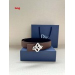 2025年早春新品入荷 ディオール 本革 ベルト LANG工場