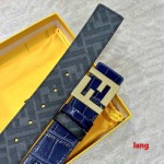 2025年早春新品入荷 FENDI 本革 ベルト LANG工場