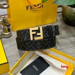 2025年早春新品入荷 FENDI 本革 ベルト LANG工場