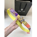 2025年早春新品入荷VERSACE  本革 ベルト LANG工場
