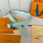 2025年早春新品入荷 ルイヴィトン 本革 ベルト LANG工場