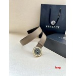 2025年早春新品入荷 ヴェルサーチ  本革 ベルト LANG工場