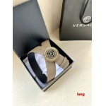 2025年早春新品入荷 ヴェルサーチ  本革 ベルト LANG工場