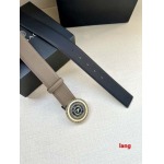 2025年早春新品入荷 ヴェルサーチ  本革 ベルト LANG工場