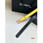 2025年早春新品入荷 シャネル  本革 ベルト LANG工場