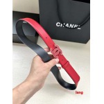 2025年早春新品入荷 シャネル  本革 ベルト LANG工場
