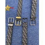 2025年早春新品入荷 ディオール 本革 ベルト LANG工場