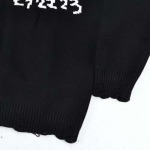 Maison MargielaメゾンマルジェラMM6デジタル着用ニットクルーネックジャンパー
