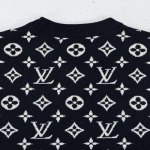 LOUIS VUITTON 24ss チェーンフルプリントフラワークルーセーター