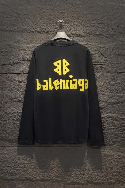 2025年2月13日新作BalenciagaロングスリーブTシャツ HS工場