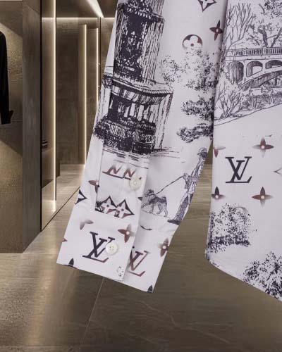 2025年2月19日高品質新品Louis Vuitton長袖のシャツ  regu工場