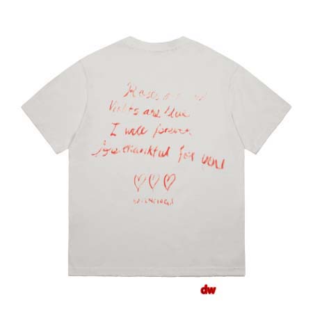 2025年2月27日高品質新品Balenciaga半袖のT シャツDW工場