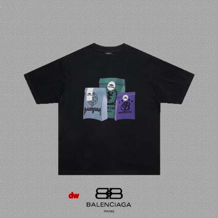 2025年2月28日高品質新品Balenciaga半袖 tシャツDW工場