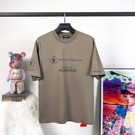 2025年2月28日高品質新品Balenciaga半袖 tシャツDW工場