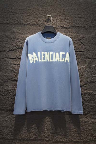 2025年2月13日新作BalenciagaロングスリーブT...