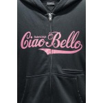 2025年2月13日新品Balenciagaファスナー付きフード付きパーカー HS工場