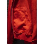 2025年2月13日新品Balenciagaファスナー付きフード付きパーカー HS工場