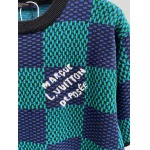 2025年2月21日高品質復刻新品LOUIS VUITTONニット半袖 シャツ  FF工場