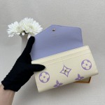 2025年2月24日早春新品MM82516 “Portefeuille Sarah NM” Monogram  ルイヴィトン長財布 zy工場