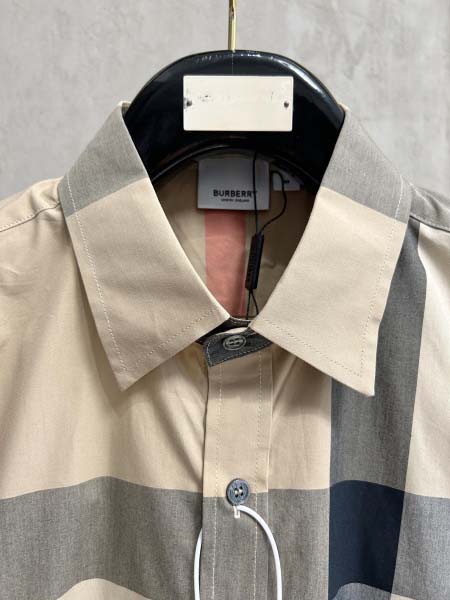 2025年3月3日春秋用高品質新品BURBERRYシャツliangp工場
