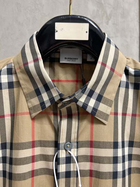 2025年3月3日春秋用高品質新品BURBERRYシャツliangp工場