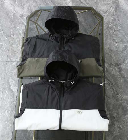 2025年3月3日春秋高品質新品PRADAジャケットliangp工場