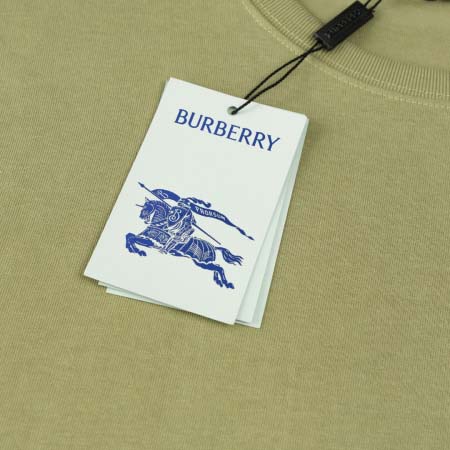 2025年3月14日春夏高品質新品Burberry半袖Tシャツ  実物写真xiongma工場