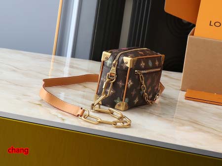 2025年3月16日 ルイヴィトン新品 M25132 Virgil Abloh  2019  Mini SOFT TRUNK   Monogram Eclipse