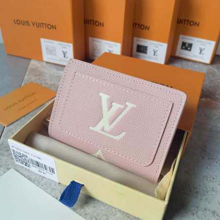 2025年3月17日新品財布M81927 Louis Vuitton Monogram Unplant“Portefeuille Claire” zy工場
