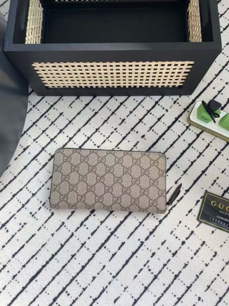 2025年3月17日新品財布GUCCI 456117  PVC 19X9.5X2.5CM     zy工場