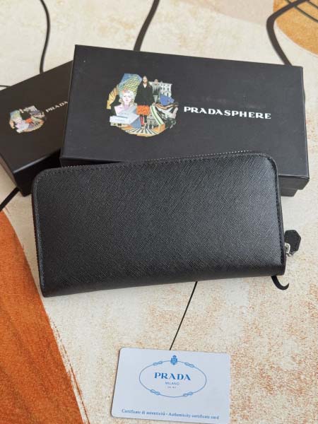 2025年3月17日新品財布PRADA ZP 1ML506 19cmX12cm   zy工場