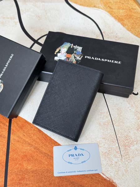 2025年3月17日新品財布PRADA  2MV017 9.5cmx14cm   zy工場