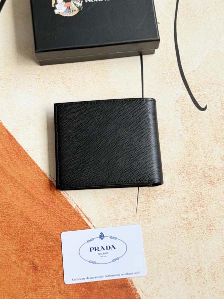 2025年3月17日新品財布PRADA  2M0513# blue 11cmx9cm   zy工場