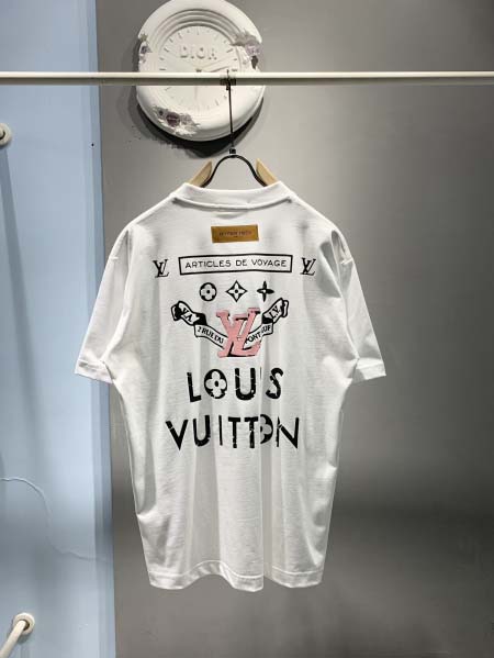 2025年3月19日高品質新作Louis Vuitton半袖Tシャツ HoHo工場