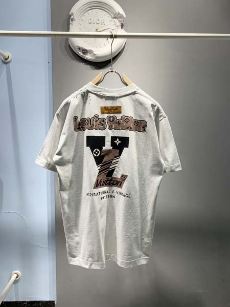 2025年3月19日高品質新作Louis Vuitton半袖Tシャツ HoHo工場