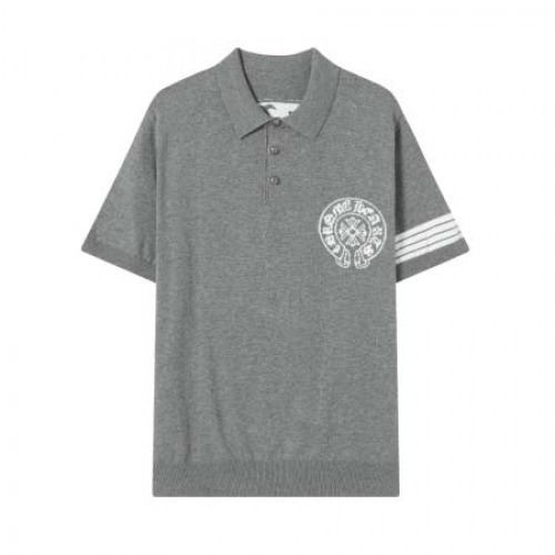 2025年3月25日入荷春夏高品質新作Chrome heartsニット半袖Tシャツdiand工場