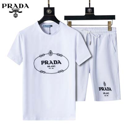 2025年3月25日入荷春夏新作PRADA半袖 セット上下shun工場