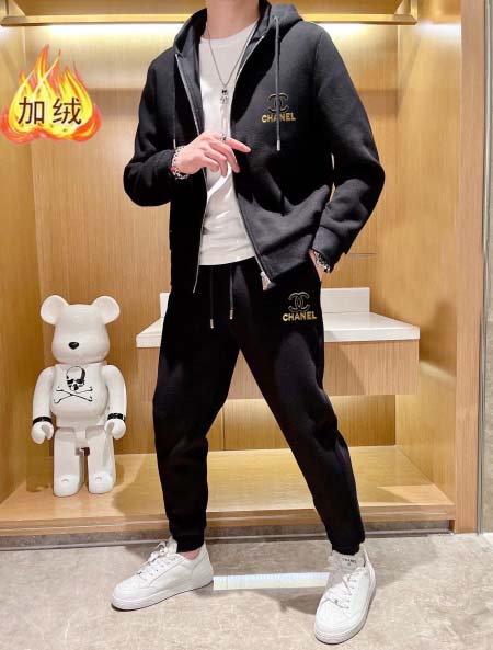 2025年3月28日入荷新作CHANEL秋冬メンズ 上下セットM-5XL/zhan工場
